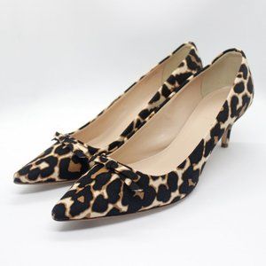 🌟 NWT 🌟 J. Crew Dulci Animal Print Kitten Heels